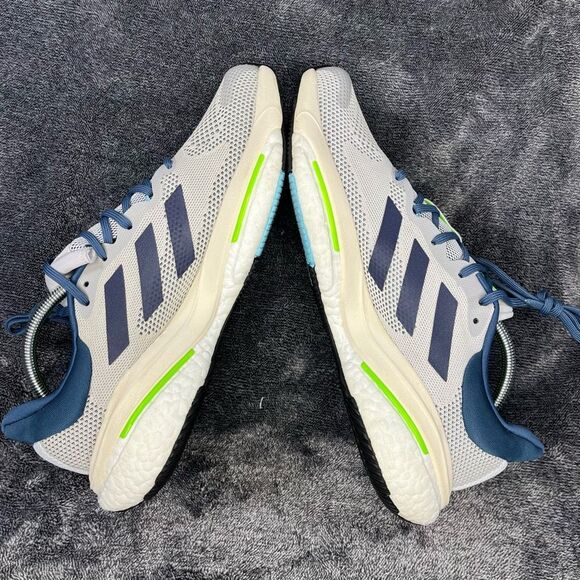 Adidas SolarGlide Running Shoes Men’s 11.5 Gray Blue Boost Continental Rubber main image 6